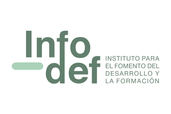 INFODEF. Instituto para el Fomento del Desarrollo y la Formacion Logo